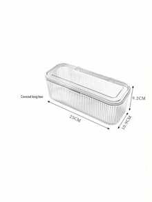 1PC/15PCS Bracelet Storage Box, Transparent Acrylic Anti-Oxidation, Portable Box For Crystal Bracelets, Jewelry, Nail Art Accessories, Beads, Bracelets - Transparent - View 10