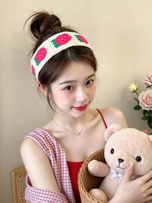 1/2/4pcs/Set Mori Style Pastoral Hook-And-Loop Hair Accessories, Fresh And Sweet - Suitable For Women And Girls, Applicable For Daily, Back To School, Vacation, Party - Multicolor - View 2