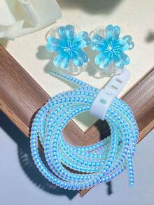 Blue Double-petal Flower