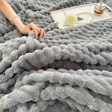 Bed Blankets & Towel Blankets - Grey - View 3