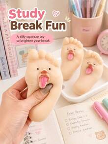 1 buah Mainan Remas Kaki Menjulur Lidah Lucu, Mainan Pereda Stres Elastis Lembut, Dekorasi Meja Kaki Kartun Lucu, Cocok Untuk Anak-anak, Remaja dan Dewasa sebagai Hadiah Pereda Kecemasan Sehari-hari - MultiWarna - View 12