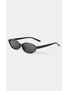 Noxbound 6pcs Plastic Leopard Print Oval Full Frame Fashion Glasses, Suitable For Various Face Shapes - Color - View 4