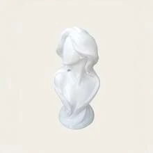 Modern Art Women Bust Jewelry Display Stand With Necklace And Earring Holes, Suitable For Boutique Window, Bedroom Decor, Live Streaming Props, Birthday And Anniversary Gift - Same Style In Multiple Colors and Sizes - View 13