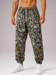 CZRLHYT Celana Jogger Pria, Kain Ringan dan Bernapas, Jatuhan Kain Bagus, Potongan Slim-Fit, Untuk Musim Gugur - MultiWarna - View 1