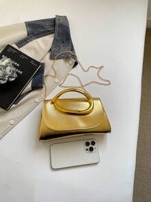 High-End Exquisite Fashion Elegant Women's 2026 New Chain Crossbody Bag - Gold - View 9