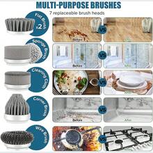 Rechargeable Electric Cordless Cleaning Brush Spin Scrubber Turbo Scrub Cleaner - Handheld Scrubber - View 5