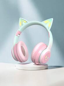 Wireless Earbuds, Support Bluetooth 5.3, Long Battery Life, LED Lighting, Girly Design - Great Gift Item - Multicolor - View 9