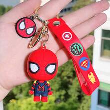 FIFA Co-Branded Q-Version Figurine Keychain, PVC Soft Rubber Material, 3D Character Pendant, Cartoon Style, Backpack Accessory, Niche Creative Hanging Ornament - Multicolor - View 16