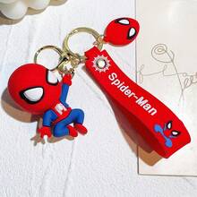FIFA Co-Branded Q-Version Figurine Keychain, PVC Soft Rubber Material, 3D Character Pendant, Cartoon Style, Backpack Accessory, Niche Creative Hanging Ornament - Multicolor - View 15