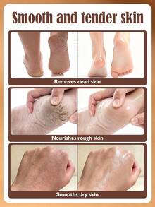 AURANY Coffee Foot Scrub, Foot Exfoliating Scrub, Foot And Hand Scrub With Coffee Extract, Deep Cleansing Callus Remover, Suitable For Dry And Cracked Feet And Hands, Moisturizing Home SPA Foot Care, Suitable For All Skin Types, 250g - Coffee - View 2