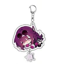‌Honkai Star Rail‌ Official Authentic Game Character Acrylic Keychain Pendant, Double-Layer High-Quality Acrylic, Cute Pattern Design, Suitable For Fans As Decoration Or Gift, Kafka, March 7th, Dan Heng - Multicolor - View 32