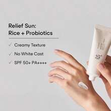 Beauty of Joseon جمال جوسون ريليف صن 50 مل – واقي شمس كوري للوجه SPF50+ PA++++، حماية من الأشعة فوق البنفسجية، مرطب وخفيف الوزن - أبيض - مشاهدة 7