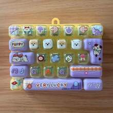 8 Styles Mood Station 26 Mechanical Keyboard Keycap Stress Relief Fingertip Keychain Toy Bag Pendant Gift - Multicolor - View 13