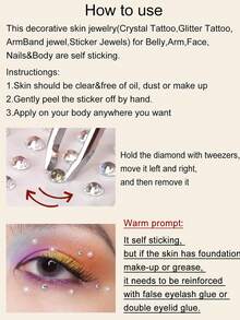 2 miếng dán đá rhinestone Halloween đen + đỏ lớn & nhỏ hình tròn & hình giọt nước với nhện, mèo, mạng nhện, trang trí mặt 3D cho trang điểm Halloween, tiệc, vũ hội, trang trí mặt & cơ thể - Nhiều màu - Xem 9