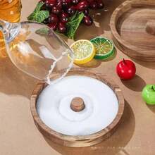 Cocktail Rimmers For Drinks Multipurpose Wooden Sugar Rimmer Cocktail Sugar Adder Margarita Salt Rimmer Dish  Bar Accessories - View 3