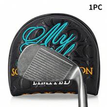 1PC Mallet Putter Headcover, Golf Club Protective Head Cover Golf Accessories For Men Women - Multicolor - View 7