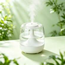 Humidifier With Stable Base, Low Noise And Quiet Operation For Uninterrupted Sleep, Large Mist Output For Air Purification And Dry Air Humidification, 2-In-1 Essential Oil Diffuser And Humidifier, Suitable For Living Room, Office And Air-Conditioned Rooms - 1PC - View 10