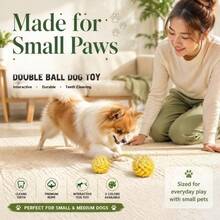 Cute Cherry Dog Chew Toy, Durable Interactive Training Tug Toy, Suitable For Medium And Small Dogs Chewing And Interaction, Multi-Functional Chew Rope, Indoor And Outdoor Training And Dental Cleaning, Designed For Heavy Chewers And Puppies - Black - View 5