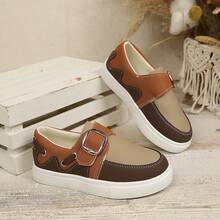 Thick Sole Slip-On Casual Loafers - Mocha Brown - View 1