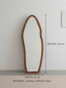 A Light Luxury High-End French Ins Style Full-Length Mirror, Special-Shaped Dressing Mirror, Bedroom Medieval Style Fitting Mirror - D - View 5