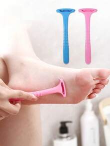 1/3/6pcs Foot Dead Skin Removal Care Tool, Foot Care Dead Skin Scraper, Ergonomic Design, Durable Handle, Portable And Easy To Clean, Pedicure Tool, Heel File, Professional Home Foot Care Tool, Perfect For Removing Dead Skin And Cracked Skin - A - View 1