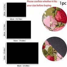 (Hot !!) 1pc Strawberry Pattern, 2D Printed Flat Stove Protector Mat, Rubber Non-Slip Heat-Resistant Stove Cover Pad, Suitable For Induction Cooktop, Glass Stove, Multi-Function Scratch-Resistant Mat, Best Choice For Oven, Washing Machine, Dryer, Kitchen Decoration - Multicolor - View 10