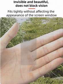 Mosquito Net Repair Tape, Mesh Window Repair Sheet, Screen Repair Tape. These Patches Can Easily Repair Cracks And Holes In Home Screens, Effectively Preventing Mosquitoes, Flies And Various Insects From Entering The Room. 2 Rolls, Width 1.97in, Total Length 157.48in - Grey - View 7
