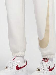 Celana Olahraga Wanita Nike Authentic Sportswear Pinggang Tinggi dengan Tali Serut HV8463-133 - HV8463-133 - View 5