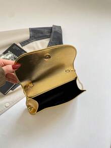 High-End Exquisite Fashion Elegant Women's 2026 New Chain Crossbody Bag - Gold - View 11