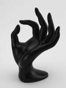 1pc Creative Exquisite Mannequin Hand Jewelry Display Stand, Multiple Styles Available, Hand Model Prop Creative OK Gesture Ring Holder Bracelet Display Rack Fake Hand Jewelry Photography Prop, Perfect For Vanity, Bedroom Desk, Store Counter, Used For Rings, Bracelets, Watches Storage And Decorative Display - 1PC - View 13