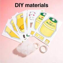 Mr. Crocodile Theme Quiet Book DIY Handmade Material Kit, Fun Crocodile Interactive Role-Play Game, Educational Stress Relief Toy For Children, Focus Training, Early Education Birthday Gift - Multicolor - View 9