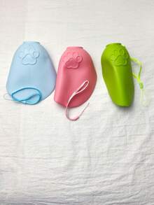 3/2/1pc Portable Pet Water Dispenser Silicone Leaf-Shaped Universal Water Bottle Drinking Bowl Accessory Suitable For Dogs And Cats Outdoor Travel Hydration Accessory Water Bottle Not Included - Water Feeder - View 11