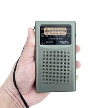 Đài radio cầm tay INDIN AM FM SW sóng ngắn, radio bỏ túi dùng pin sạc hoặc 2 pin AA, đài transistor thu sóng tốt cho khẩn cấp, làm quà tặng cho gia đình và người cao tuổi - Xem 2