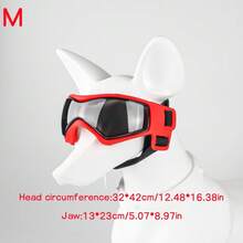 1pc Outdoor Pet Sunglasses, UV Protection Lenses, Lightweight And Durable, With Adjustable Headband, Designed For Small And Medium Dogs, Suitable For Outdoor Walks, Travel, Parties And Holiday Dress-Up - Multicolor - View 14