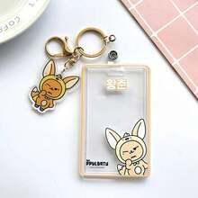 TXT Acrylic Card Holder Pendant, Bag Charm, Keychain, Student ID, Bus Card, Meal Card, Badge Protector, Keyring, Bag Decoration, Fan Photo Card, Photo Protector Pendant, Birthday Gift, Holiday Gift - Multicolor - View 5