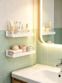 4-Piece Bathroom Storage Rack Set, Kitchen And Bathroom Multi-Functional Expandable Storage Shelf, Multi-Layer Shower And Home Fragrance Product Organizer - Multicolor - View 5