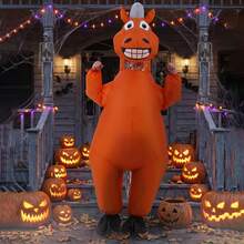 Horse Inflatable Costume Dinosaur Inflatable Costumes Horse Costumes Fancy Dress Christmas Costume Adult Costume,Halloween - Brown - View 5