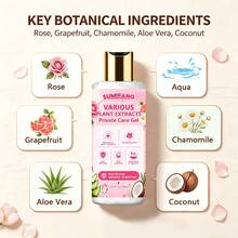 SUMIFANG 100ml Rose Women's Intimate Care Gel, Contains Multiple Plant Extracts, Effectively Cleans Intimate Areas, Prevents Friction, Maintains PH Balance, Suitable For Daily Intimate Care - 100ml - View 6