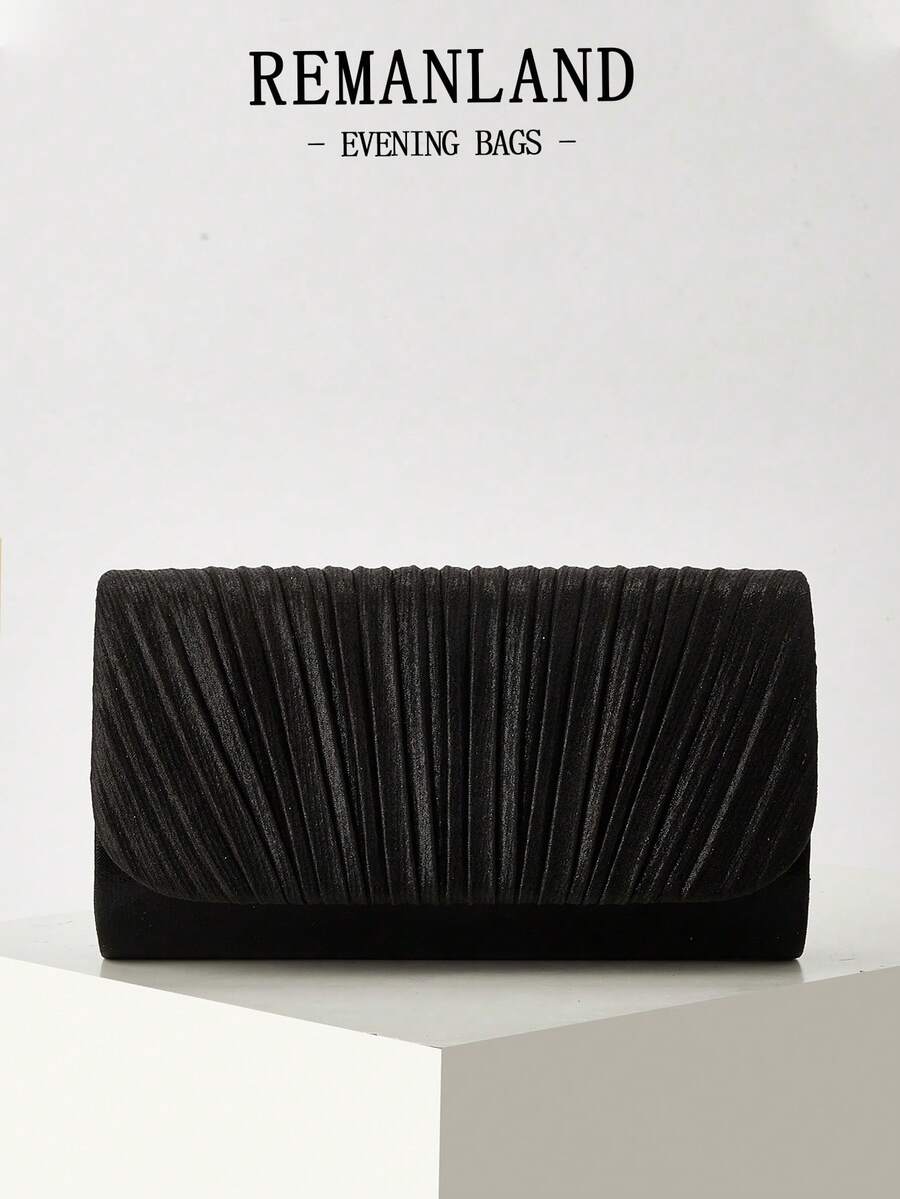 REMANLAND Luxury Rhinestone Lace-Up Chain Women's Party Bag Evening Clutch, Fashionable Charming Envelope Bag Ball Bag, Shoulder Bag Crossbody Bag With Metal Chain, Perfect Match For Sequin Ball Gown, Wedding Dress, Best Gift For Your Loved One.