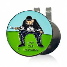1pc Golf Hat Clip With Ball Marker, Detachable Golf Ball Position Marker Outdoor Golf Accessories - Multicolor - View 2