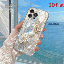 1pc Minimalist Shell Marble Pattern High Transparency Phone Case, Anti-Fall Anti-Scratch Anti-Fingerprint Transparent TPU Soft Shell, Camera Lens Protection Compatible With Apple, Nothing, Pixel, Protective Case - Multicolor - View 3