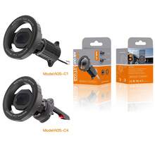 Car Phone Holder MagSafe Strong Magnetic Suction 360° Adjustable Air Vent Hands-Free Phone Mount Compatible With 17-12 And All Smartphones Black - A - View 9