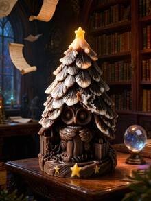 Christmas Tree Owl 3D Silicone Mold, Suitable For Pouring Aromatherapy Candles, Plaster, Handmade Soap, Resin And Other Materials, Perfect For DIY Handmade Crafts - Owl Christmas Tree - View 2