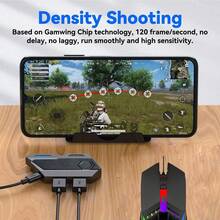 Mobile Phone Controller Gaming Keyboard Mouse Converter Mobile Controller Gamepad BT5.0 Wireless Adapter - View 8