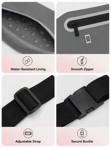 Running And Cycling Waist Bag, Glowmode Slim, Fitness Phone Storage Pouch - Multicolor - View 8