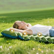 Portable Inflatable Camping Pad, Foot Pump Air Mattress, Suitable For Camping, Backpacking, Hiking Tents And Other Outdoor Activities - A - View 4