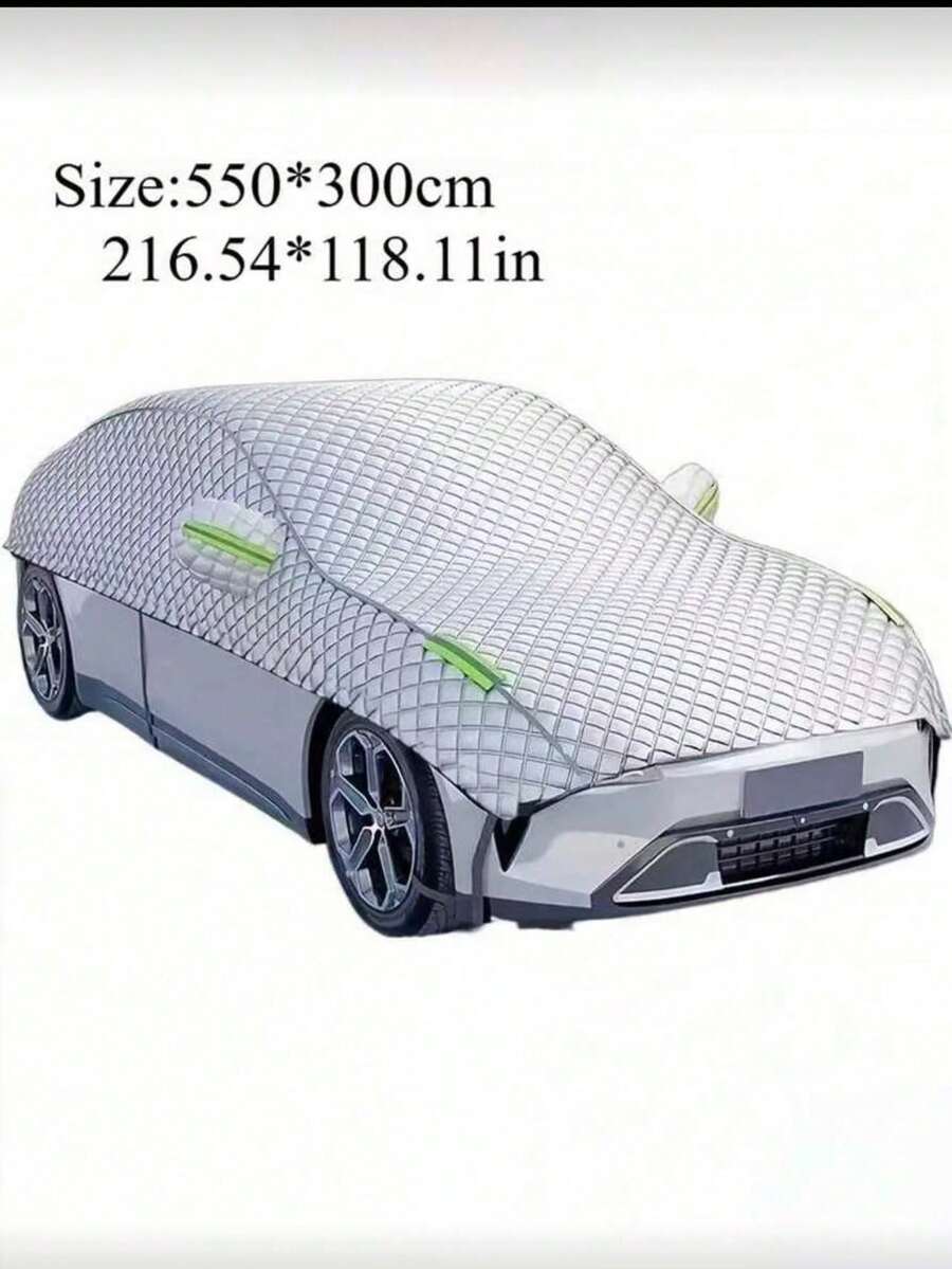 All-Weather Heavy Duty Car Cover, Suitable For Multiple Vehicle Models (Best For Most SUVs And Trucks), Rainproof, Dustproof, Winter Car Cover, Windproof Outdoor Car Cover, Car Accessories, Travel Essential, Graduation Gift - Multicolor - View 1