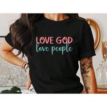 Women Sports Tees & Tanks - Black - View 7