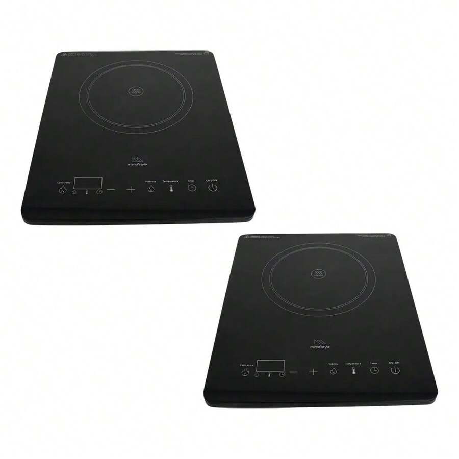Kit 2 Cooktop Fogão De Indução Elétrico Portátil Mimo Style - Entrada do Brasil (127V) - Visão 1