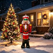 Christmas Nutcracker Aluminum Foil Balloon, Holiday Store Party Universal Decoration Balloon - Multicolor - View 2